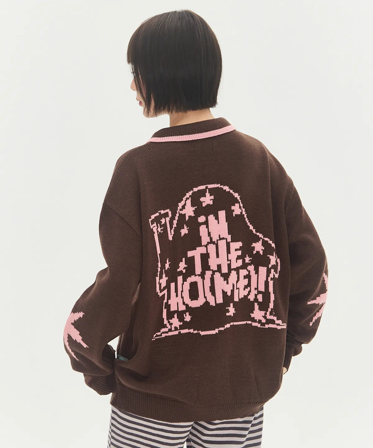 BYEORUI ZIP COWICHAN KNIT ZIP UP - 2 colors