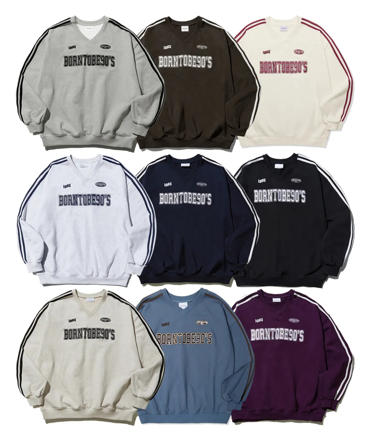 90 TRACK SWEATSHIRT - 9 colors