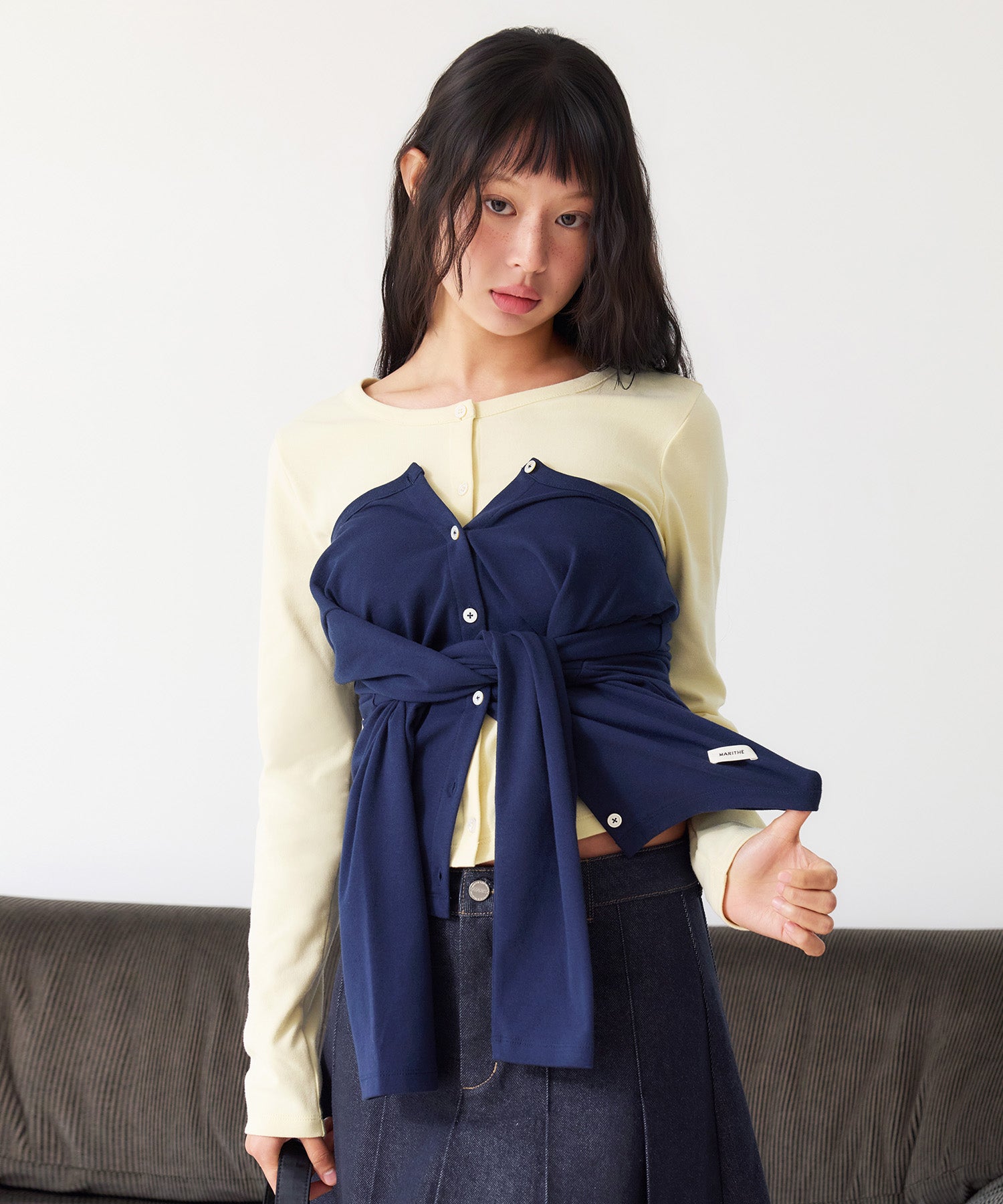 W BASIC COTTON CARDIGAN - 5 colors