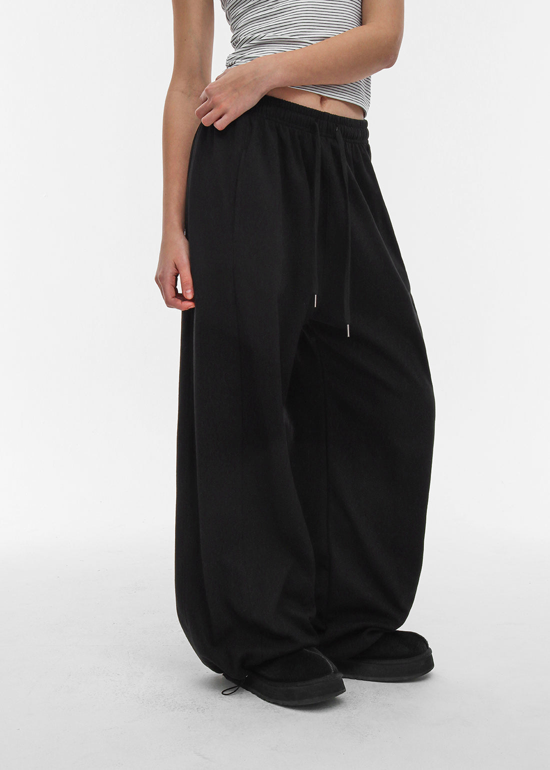 AIR SWEAT WIDE TWO-WAY BANDED PANTS - 7 COLORS 1