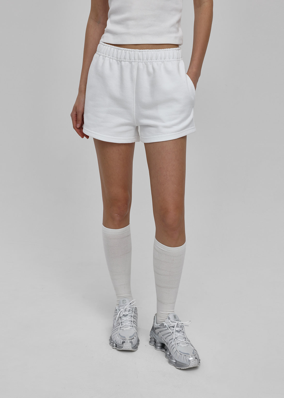LIGHT COTTON BANDED SHORTS - 4 COLORS 3