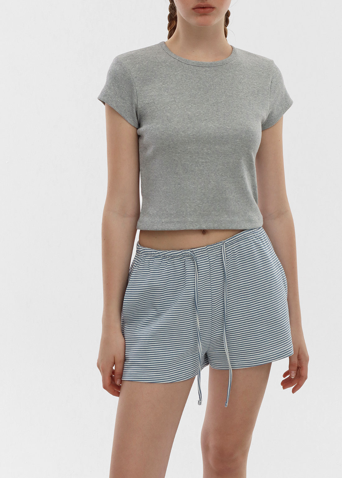 COOL STANDARD ROUND CROP SHORT SLEEVE TEE 4