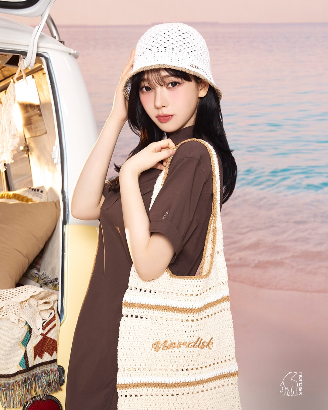 SOPOONG SUMMER HAT - 2 COLORS #KARINA同款!