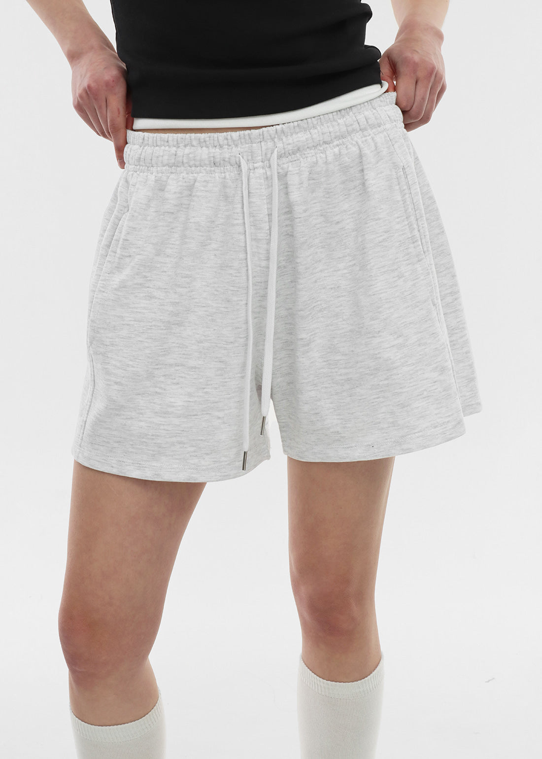 AIR SWEAT CROPPED BANDED PANTS - 4 COLORS 9