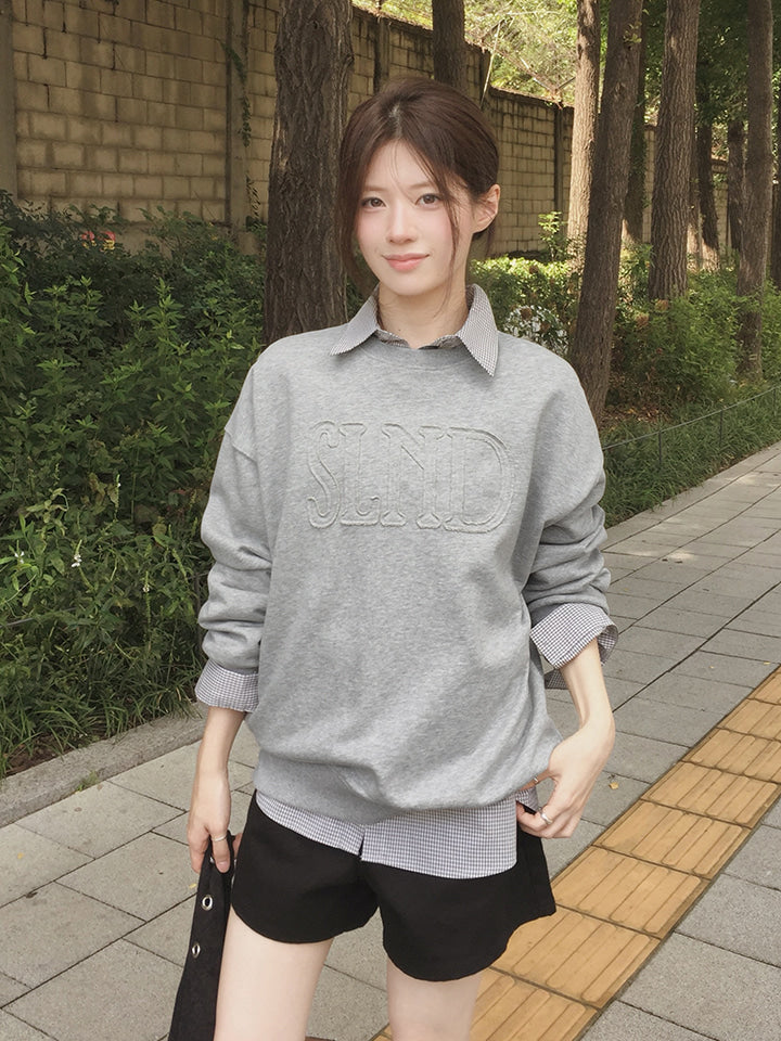 SIGNATURE PATCH SWEATSHIRT - 3 COLORS