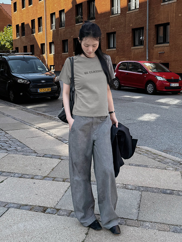 BE CLASSIC LETTERING TEE - 3 COLORS