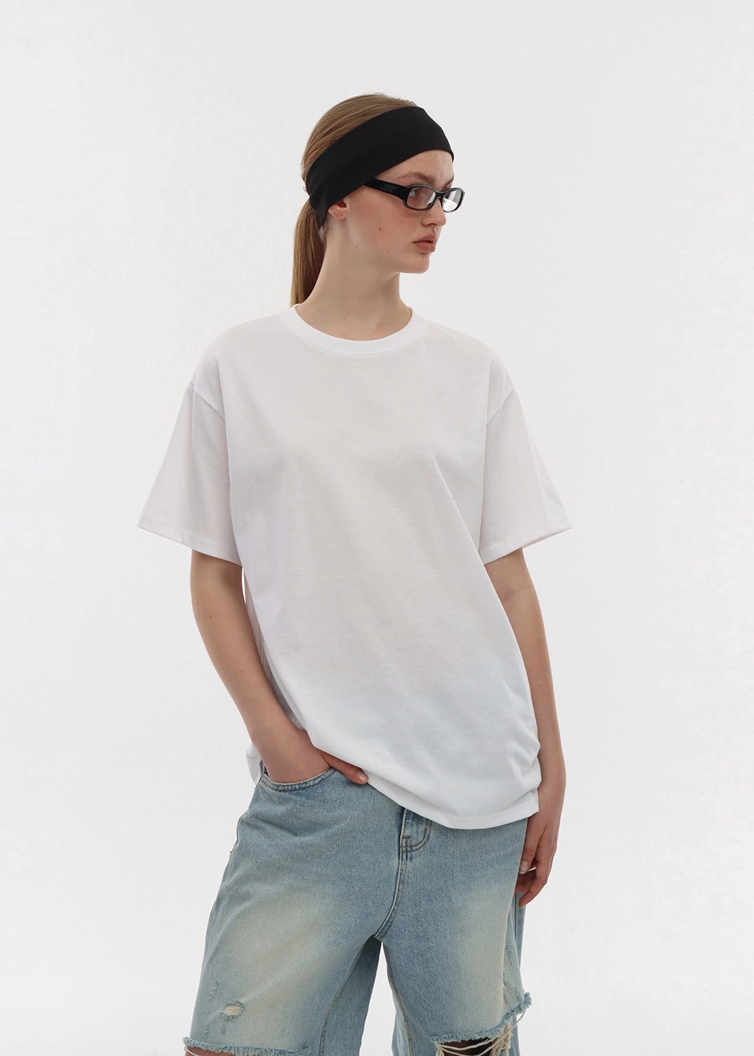 WASHABLE COOL ROUND BOX SHORT SLEEVE TEE 6