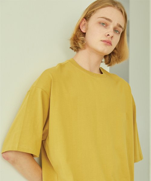 SHORT SLEEVE - 2 COLORS MUSTARD