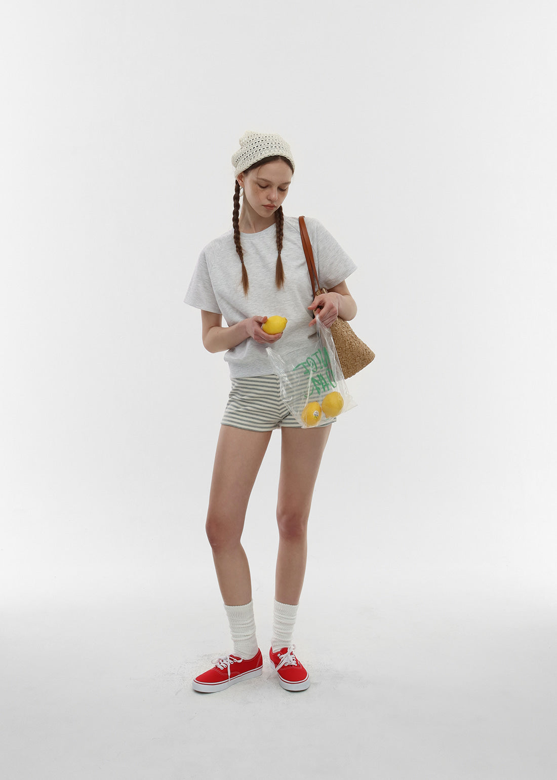 AIR SWEAT RAGLAN SHORT SLEEVE SWEATSHIRT 1