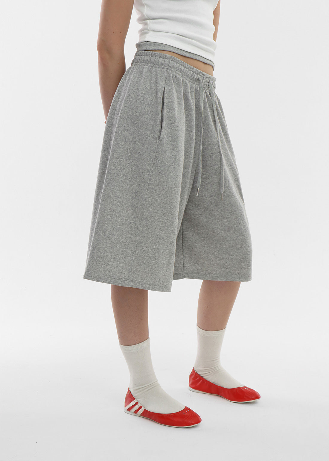 AIR SWEAT BERMUDA BANDED PANTS - 3 COLORS 5