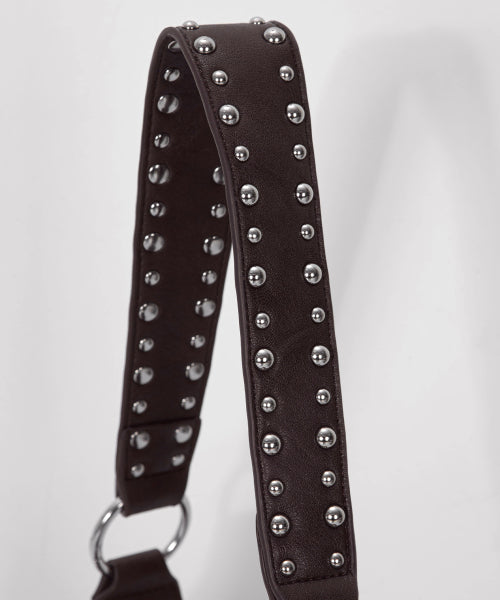 MOTE STUD BAG BROWN