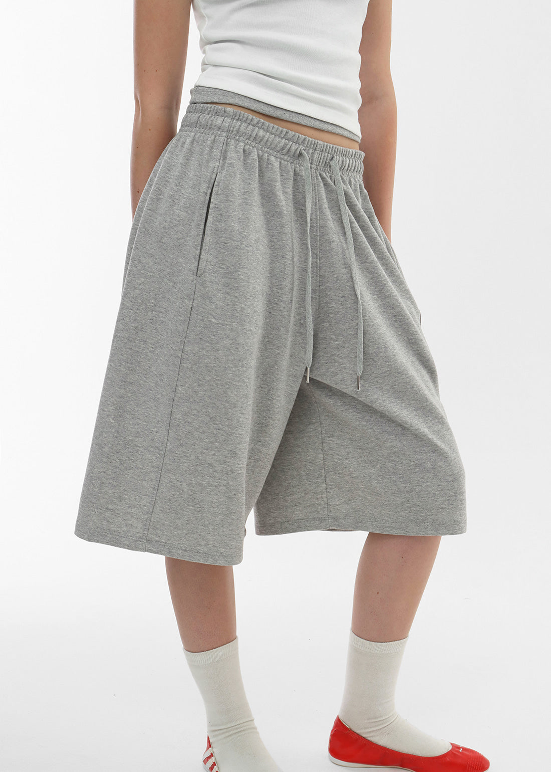 AIR SWEAT BERMUDA BANDED PANTS - 3 COLORS 2