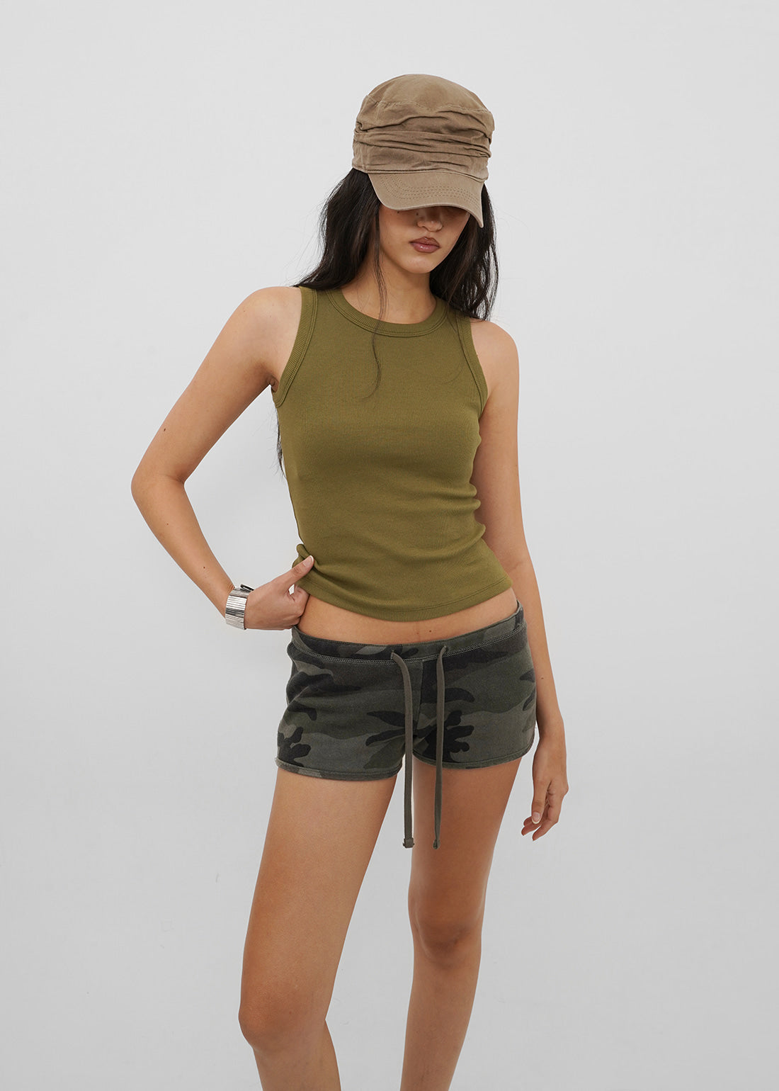 BASIC RIBBED ROUND MANGO TANK 5