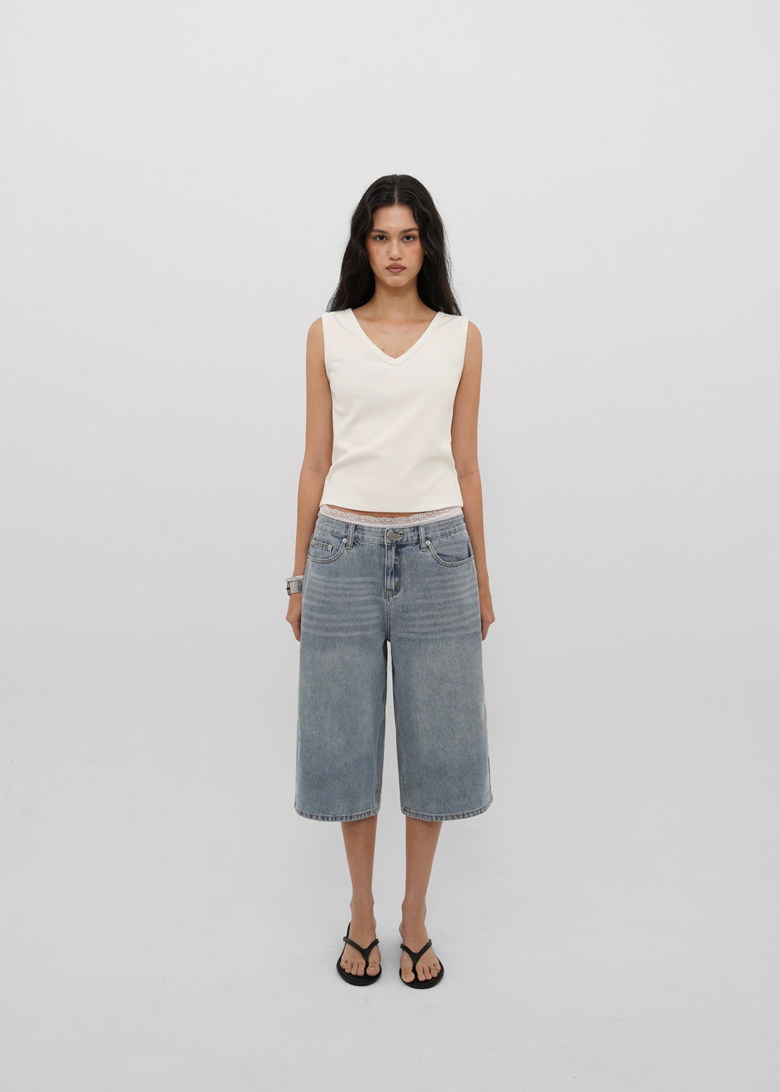 STRETCH STANDARD V-NECK TANK 14