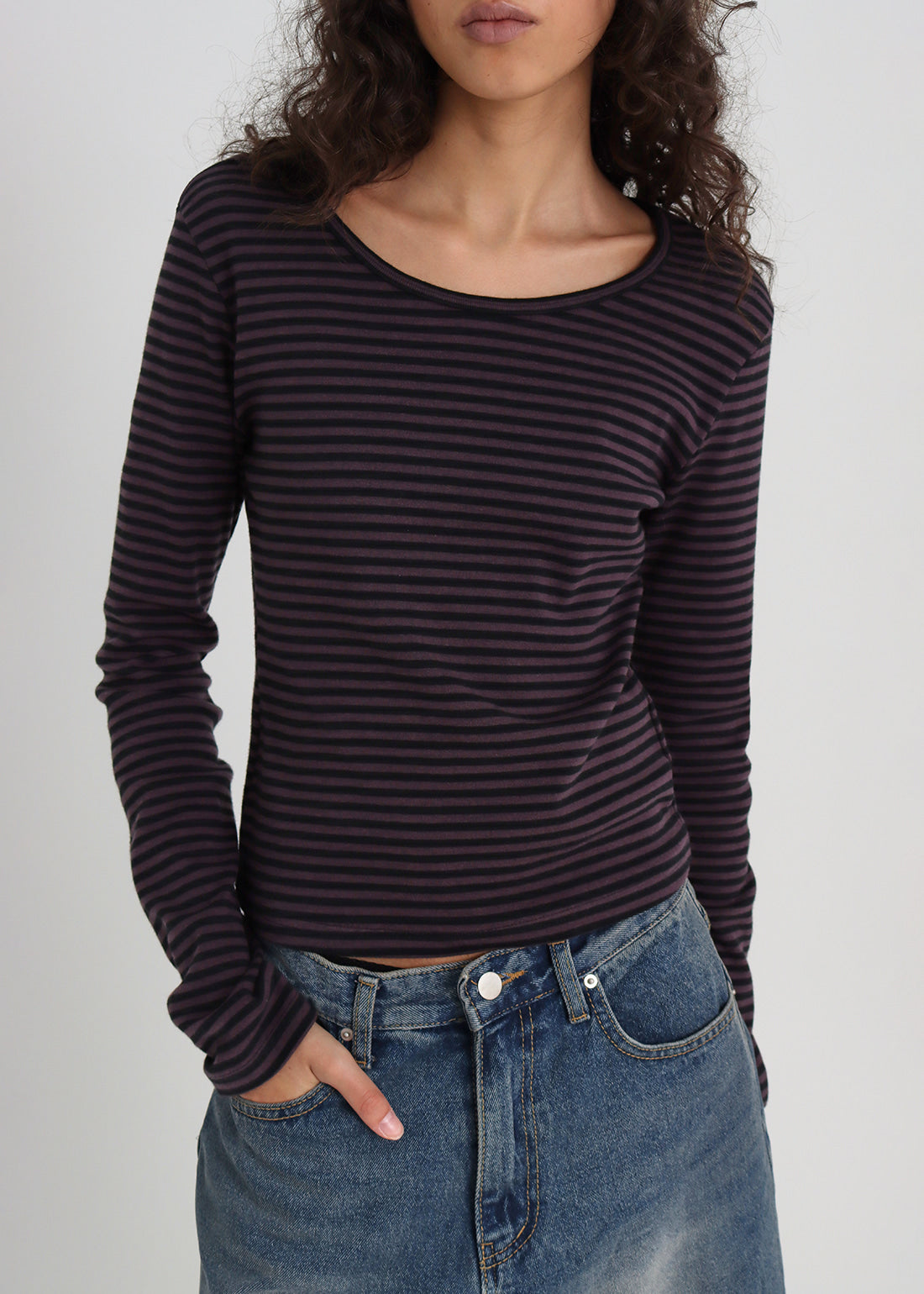 STANDARD STRIPE LONG SLEEVE TEE 7