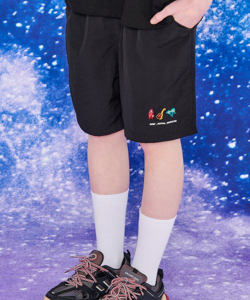 FLORIDA NYLON PANTS - 4 COLORS BLACK
