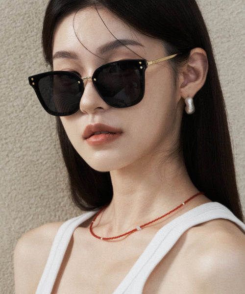 RIETI DORIS 2COLORS SUNGLASSES AS SHOWN