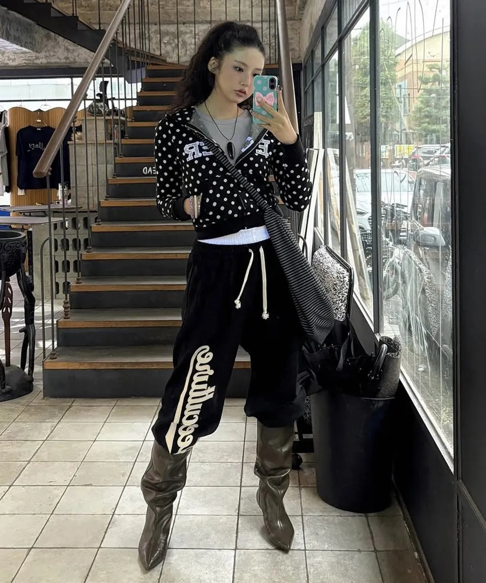 Script Logo Layerd Sweatpants - 2 colors #KANGNAEON同款!