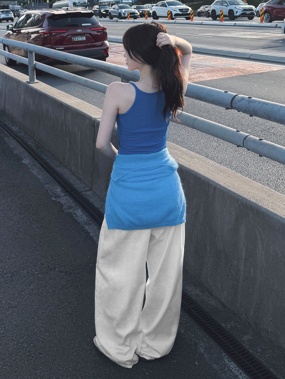 SLIM HALTER NECK SLEEVELESS - 3 COLORS