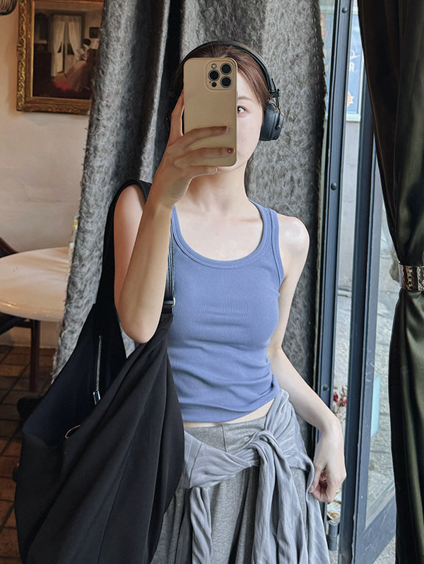 COMFORTABLE FIRM-FIT SLEEVELESS - 2 COLORS