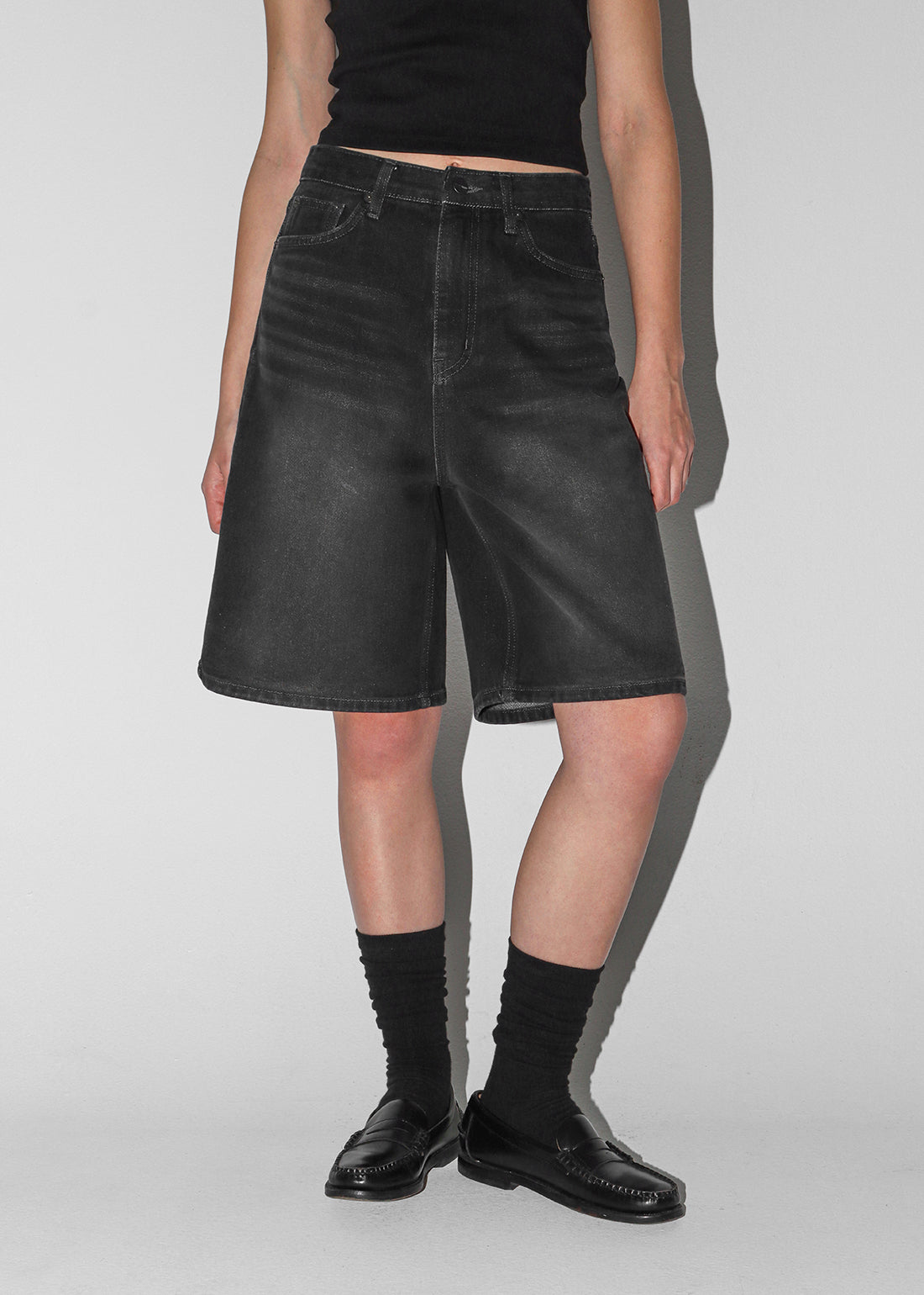 WASHING HALF PANTS - 2 COLORS 2