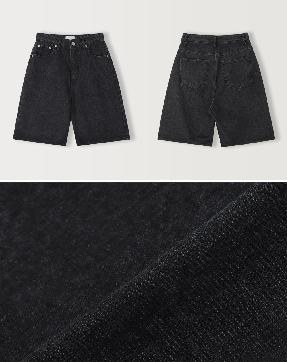 FIRM-FIT DARK-TONE BERMUDA PANTS - 6 COLORS