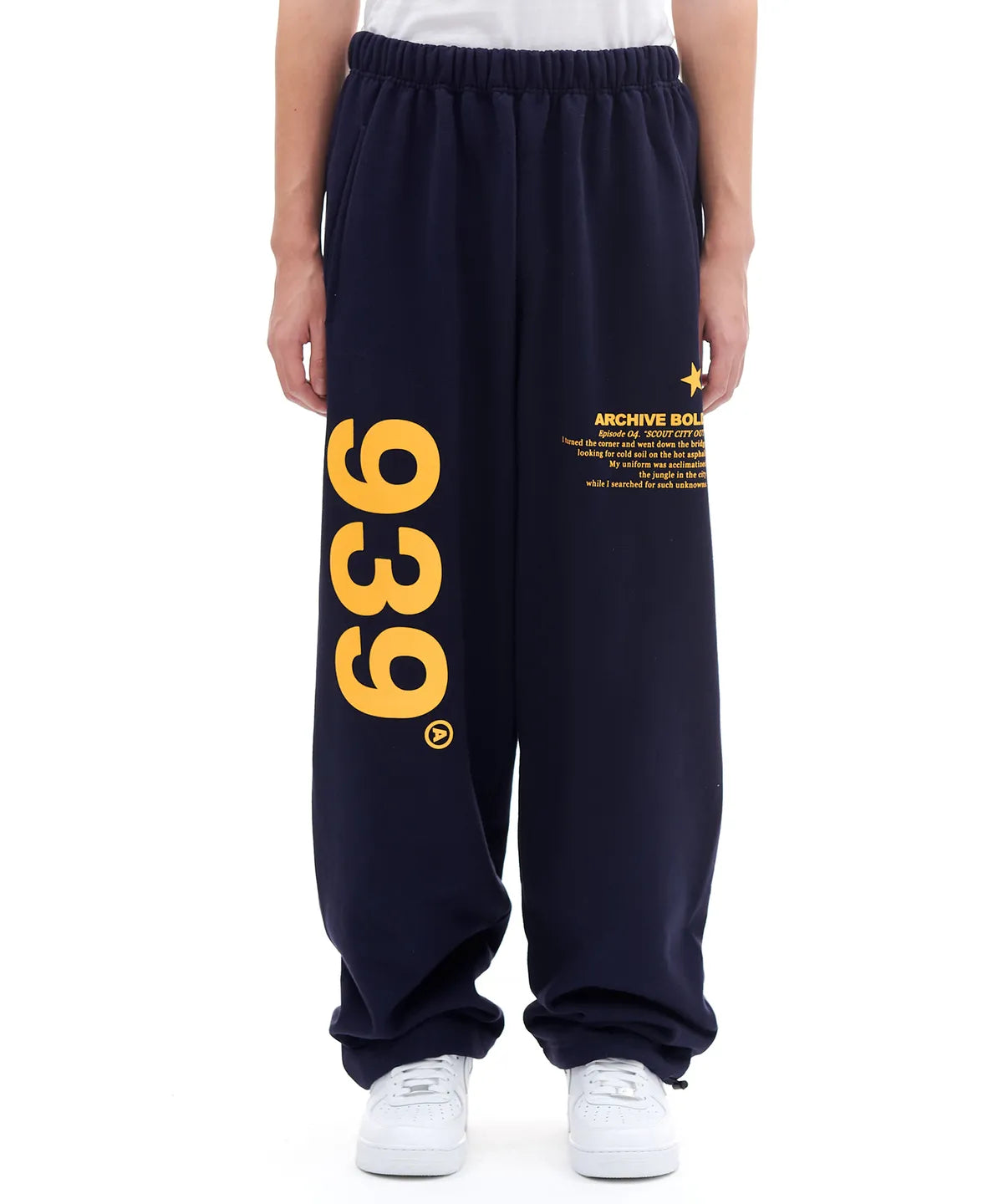 939 LOGO SWEAT PANTS (NAVY)