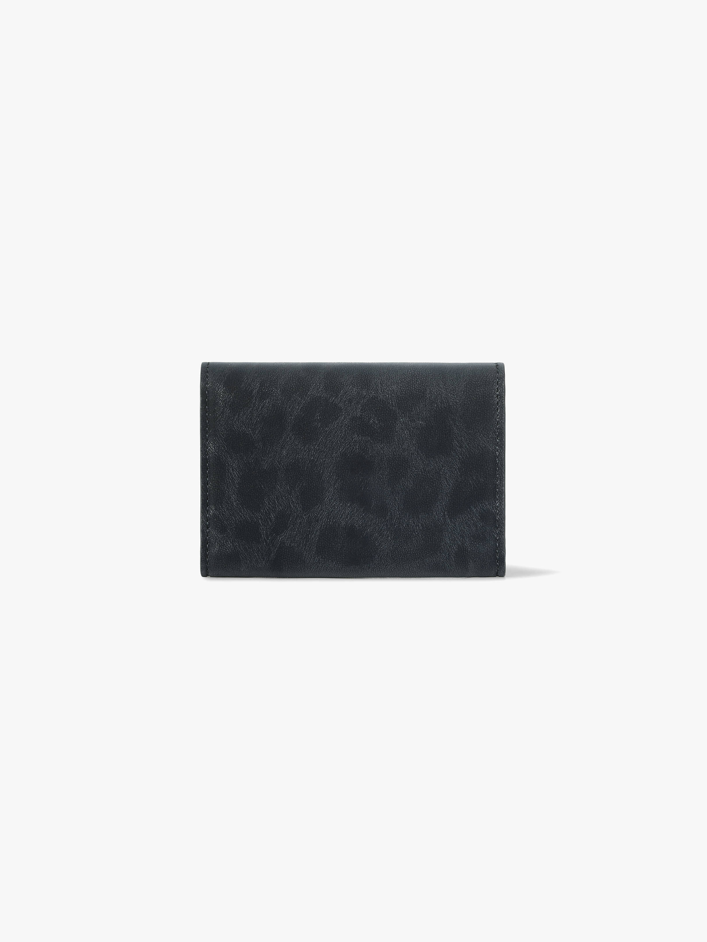 MATT TRIANGLE WALLET - LEOPARD NAVY