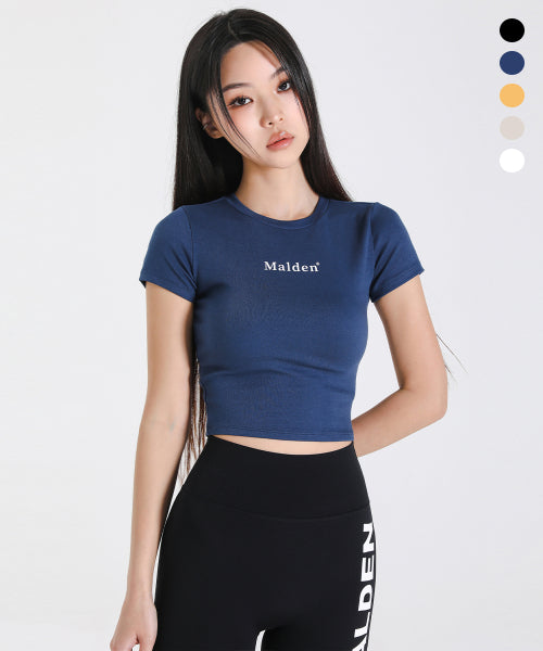 STEADY CROP T-SHIRT - 5 COLORS WHITE
