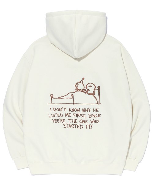 MMM HOOD HEAVY OVERFIT - 3 COLORS CREAM