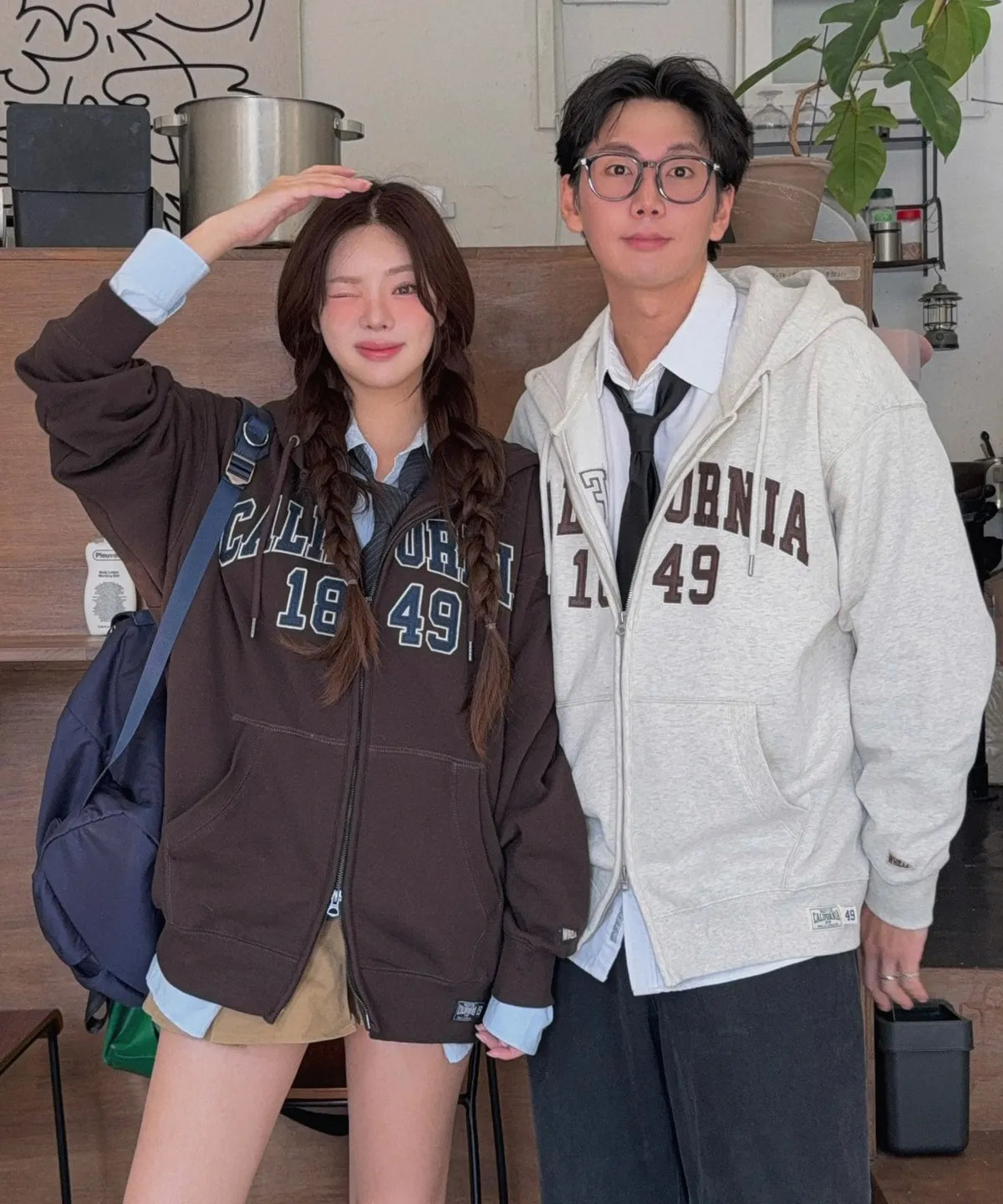 Signature Patch Hood Zip-up (BRUSHED) - 6 colors