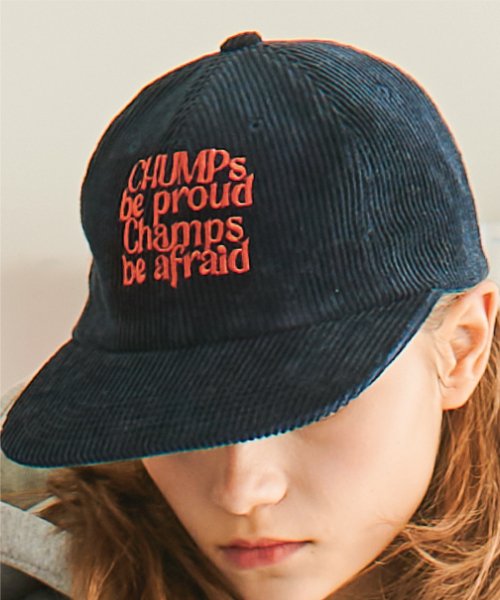 CORDUROY BALL CAP - 4 COLORS NAVY