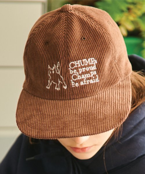 CORDUROY BALL CAP - 4 COLORS BROWN