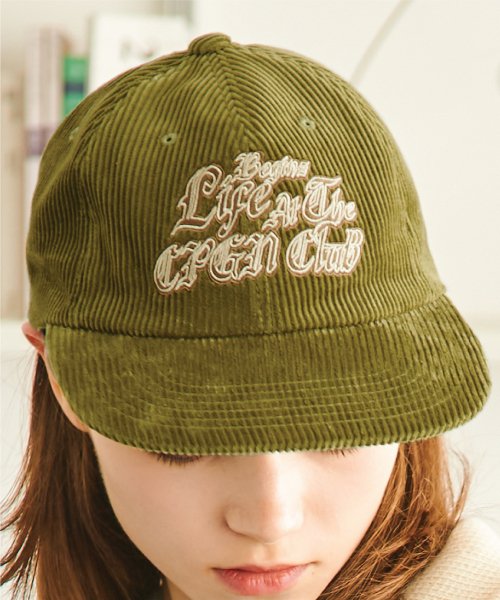 CORDUROY BALL CAP - 4 COLORS KHAKI