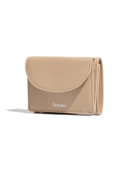 HALFMOON MINI WALLET - 5 COLORS BEIGE