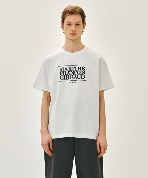 CLASSIC LOGO TEE - 7 COLORS WHITE