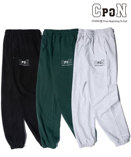 CPGN EMBROIDERY BALLOON JOGGER PANTS AS SHOWN