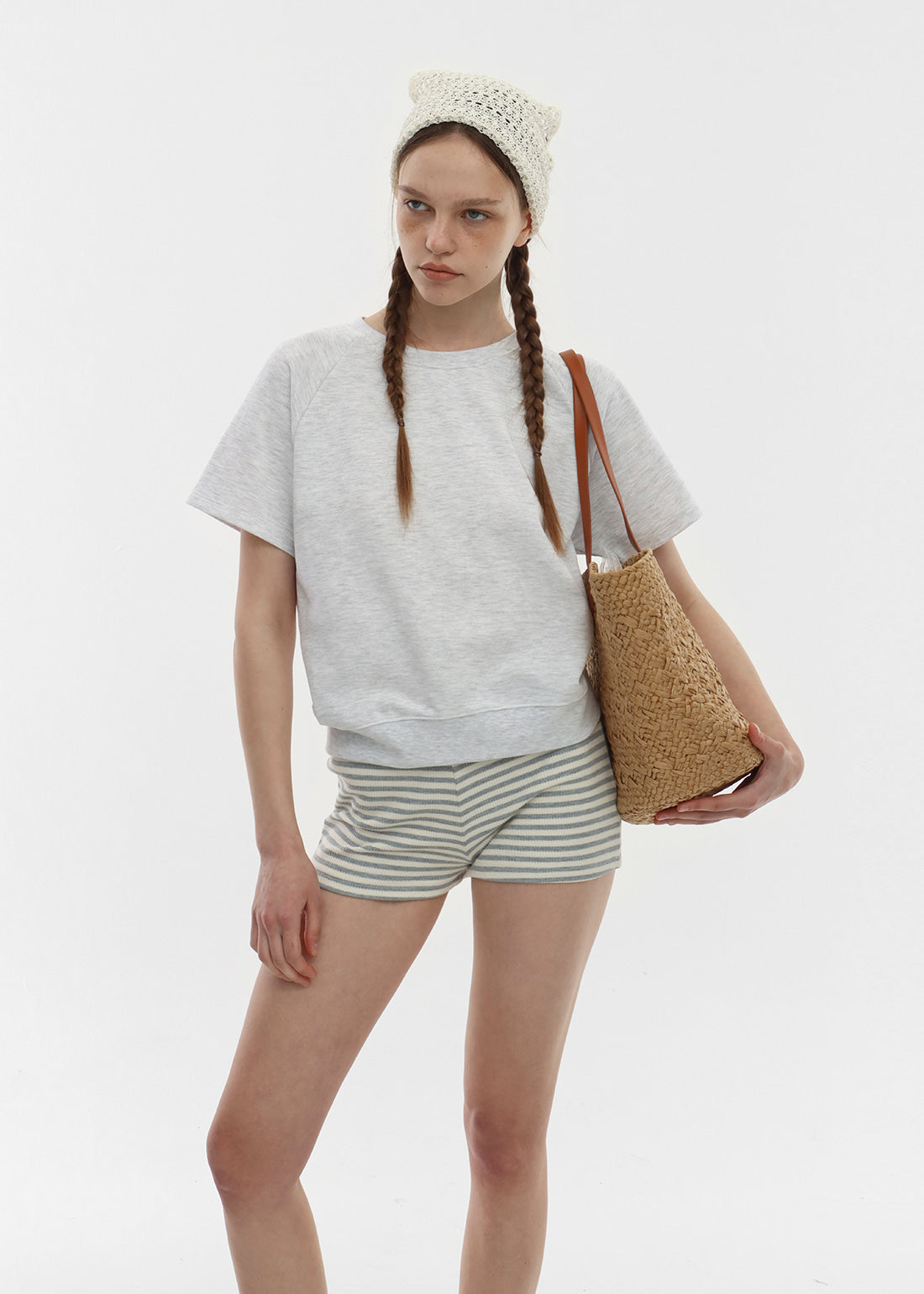AIR SWEAT RAGLAN SHORT SLEEVE SWEATSHIRT 12
