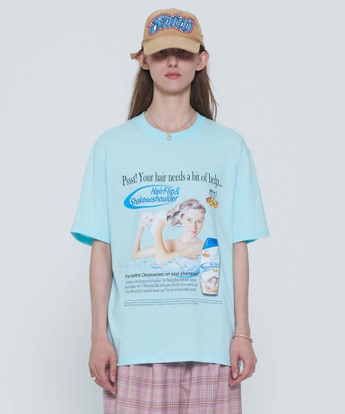 HAIR NEEDS HELP TEE MINT