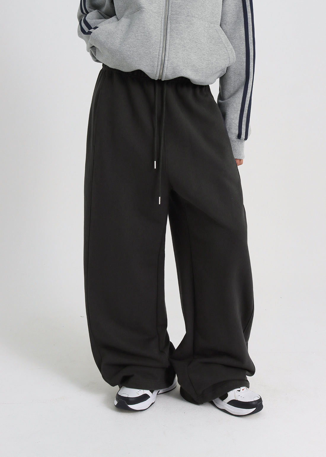 HEAVY SWEAT WIDE TWO-WAY PANTS - 6 COLORS 6