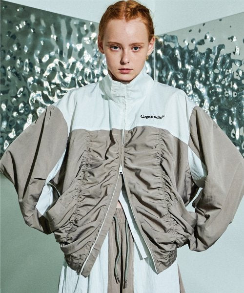 SHIRRING 2WAY - 3 COLORS BEIGE