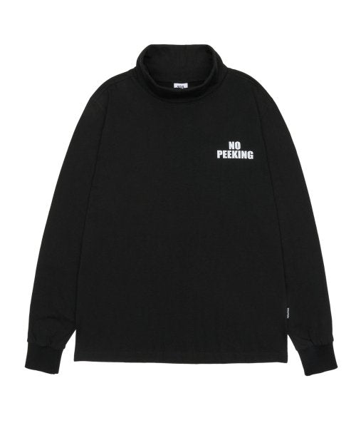 NO PEEKING TURTLENECK - 3 COLORS BLACK
