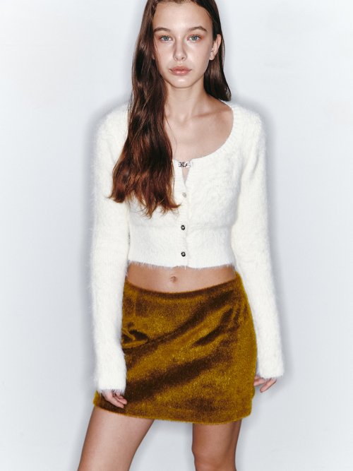 MINI SKIRT - 2 COLORS OLIVE