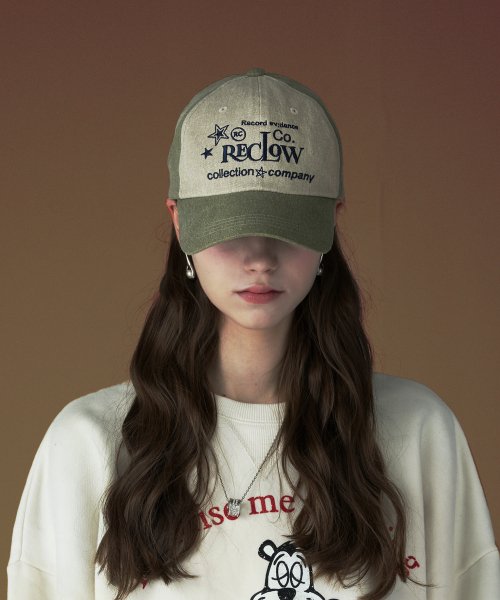 RECLOW TWILL TWO-TONE RWL BALL CAP - 2 COLORS OLIVE