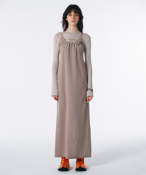 WENDY MAXI DRESS BROWN OMBRE AS SHOWN