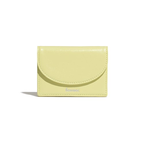 CRINKLE HALFMOON ACCORDION POCKET - 10 COLORS LEMON