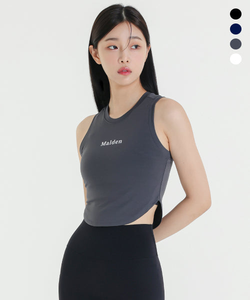 COTTON-LIKE CROP TOP - 4 COLORS BLACK