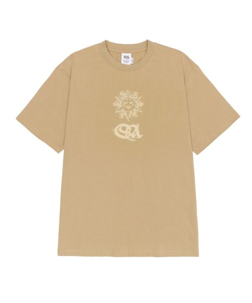 SUN GOD LOGO TEE TOAST AS SHOWN