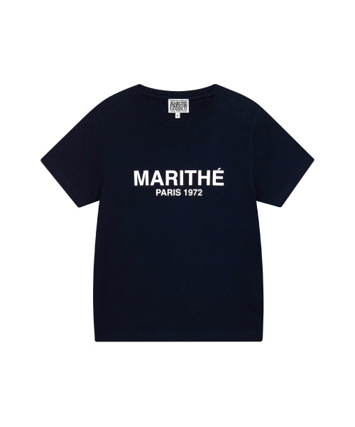 W REGULAR LOGO TEE - 4 COLORS NAVY
