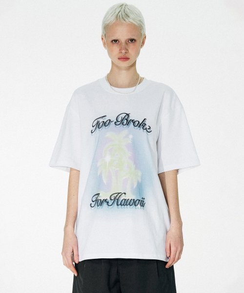 SUMMER IS EXPENSIVE TEE MIST - 3 COLORS WHITE